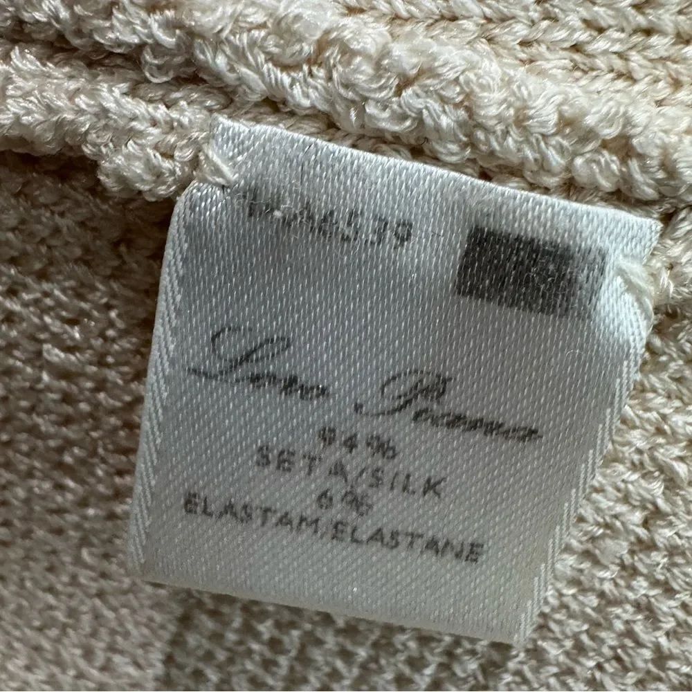 Loro Piana Silk knit blazer jacket in beige ivory - Picture 12 of 12